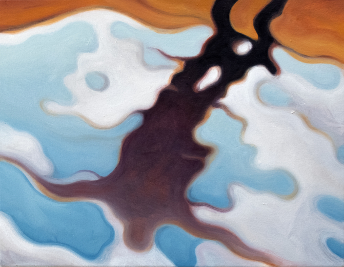 Max Berry ‘Figure Falls into its Reflection’